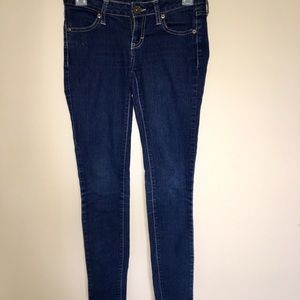 City Streets Blue Ankle skinny Jeans
